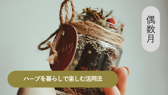 ハーブの活用法