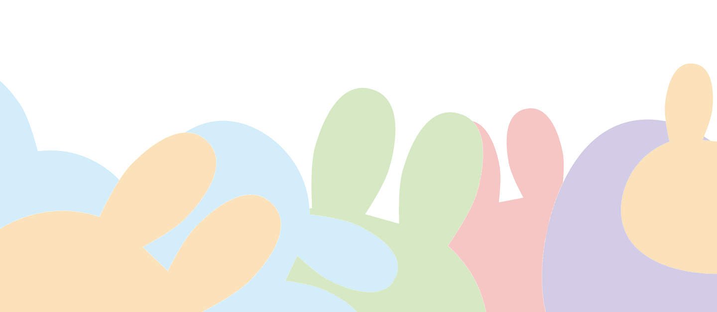 うさぎのシルエット